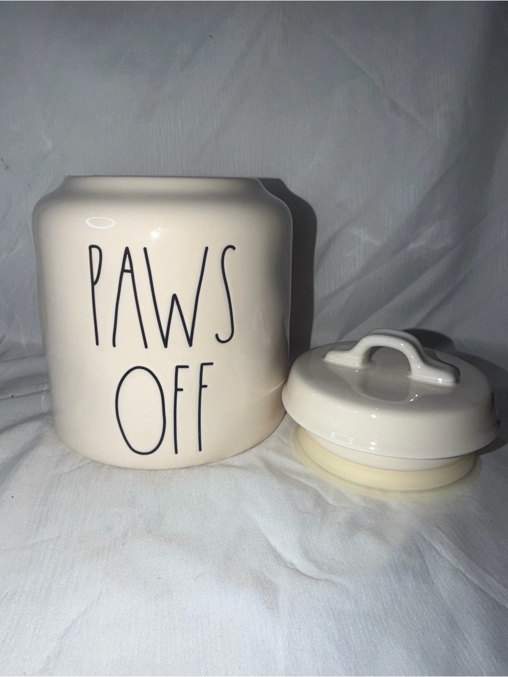 Rae Dunn Artisan Collection by Magenta Ceramic Pet Treat Canister